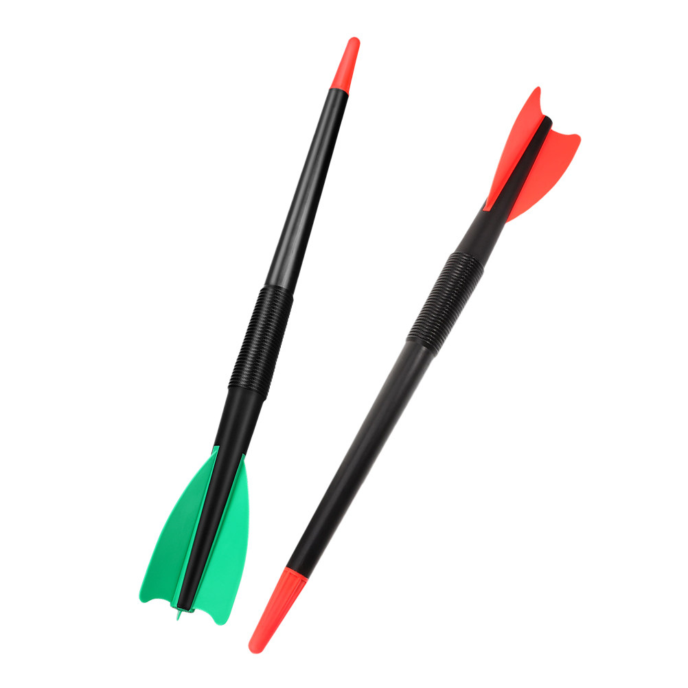 Javelin Throwing - 2 Adet Plastik Eğitim Mızrağı Yumuşak