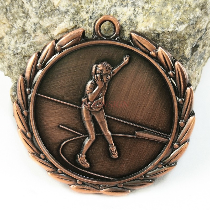 Shot Put Metal - Kadın Gülle Atma Madalyası Metal Çocuk